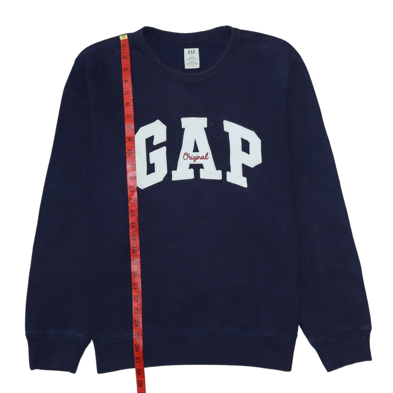 Mens UK Size L Gap Blue Pullover Sweatshirt