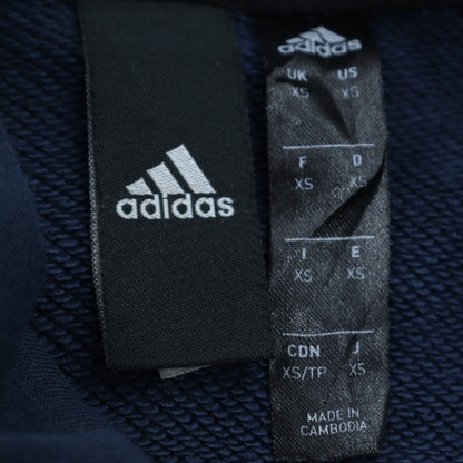 Mens UK Size XS adidas Blue Pullover Hoodie