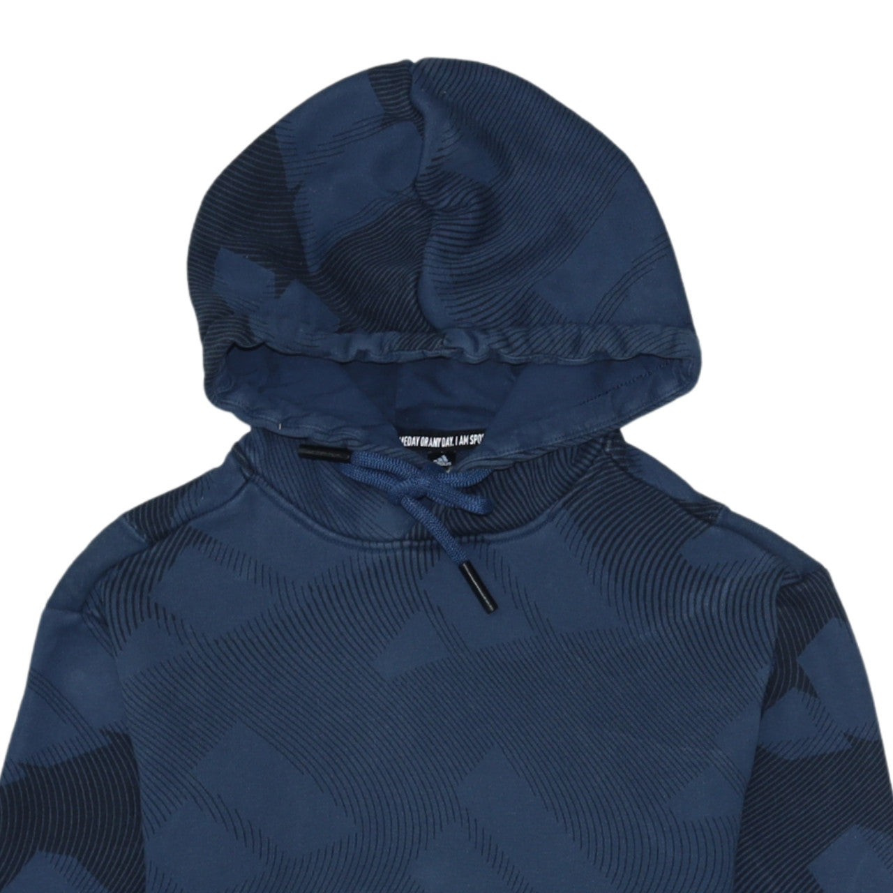 Mens UK Size XS adidas Blue Pullover Hoodie