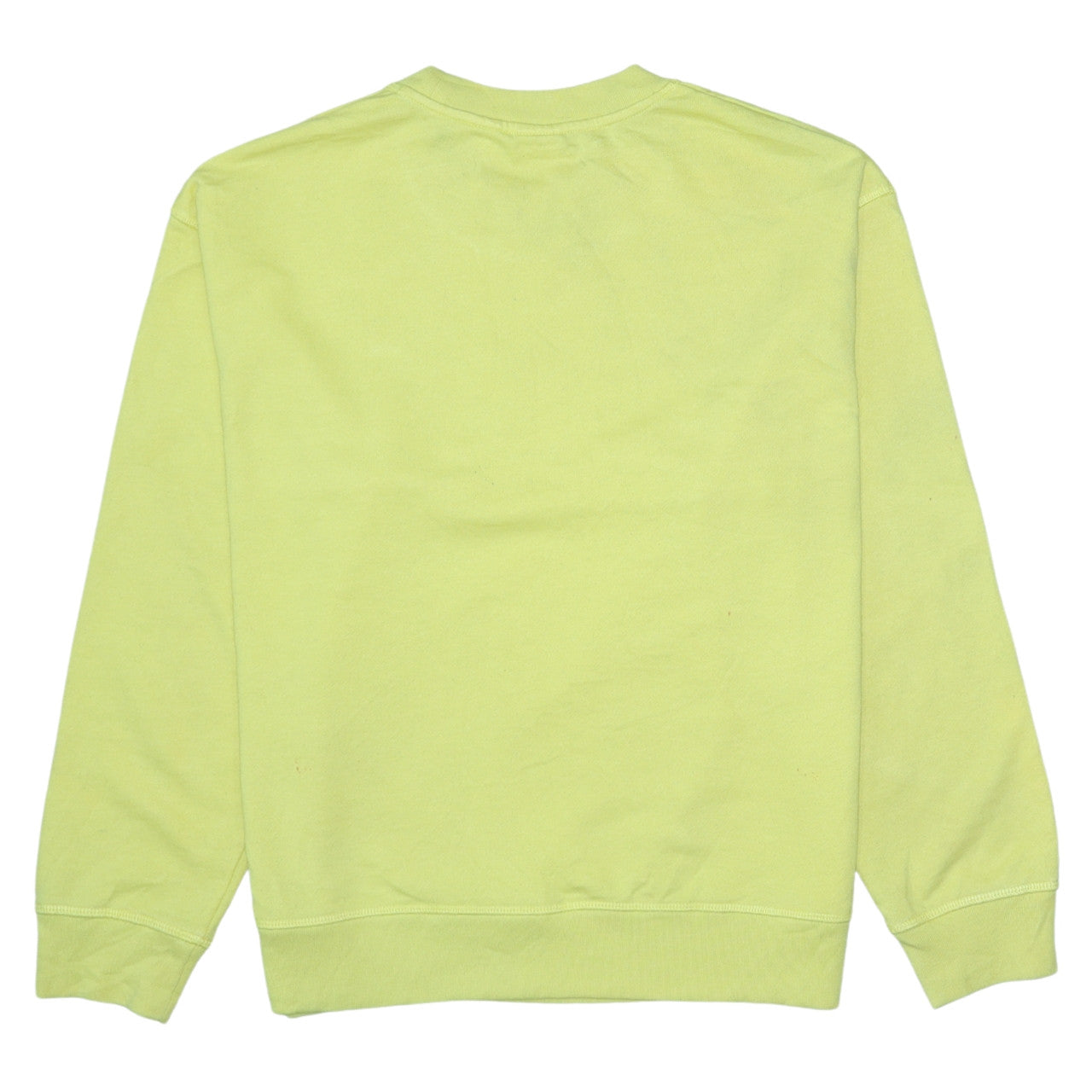 Womens UK Size M Levi's Yellow Pullover Sweatshirt