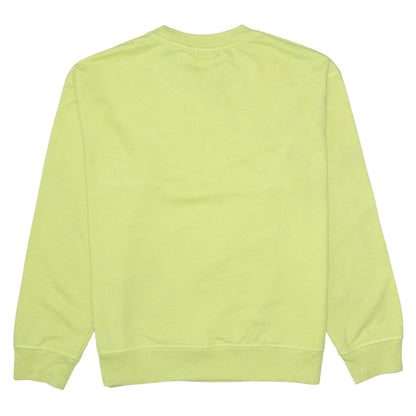 Womens UK Size M Levi's Yellow Pullover Sweatshirt