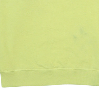 Womens UK Size M Levi's Yellow Pullover Sweatshirt