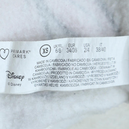 Womens UK Size XS Disney White Pullover Sweatshirt