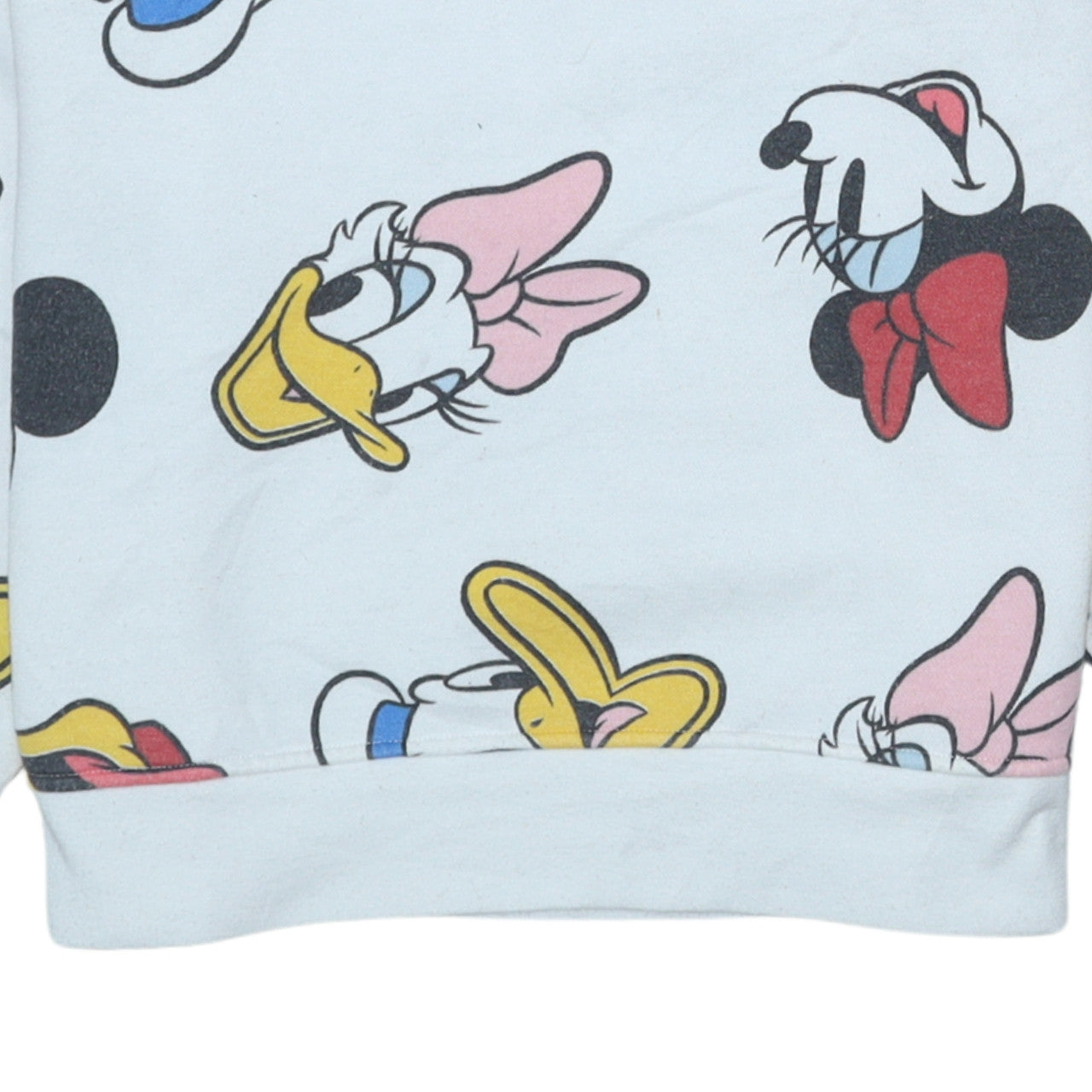 Womens UK Size XS Disney White Pullover Sweatshirt