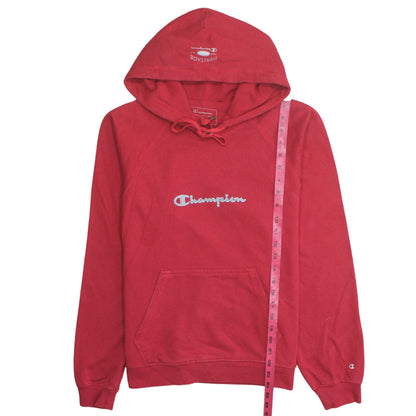 Mens UK Size XL Champion Red Pullover Hoodie