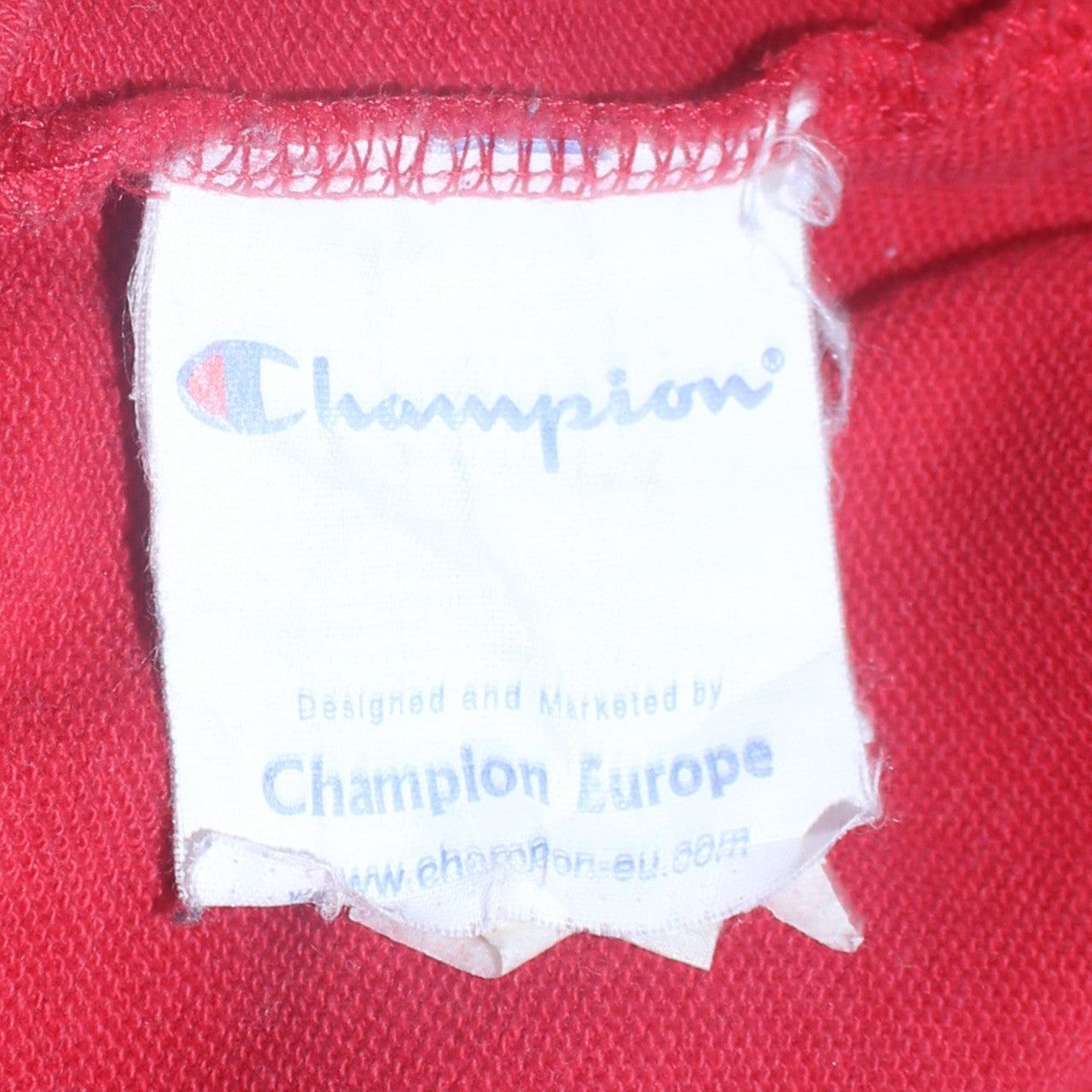 Mens UK Size XL Champion Red Pullover Hoodie