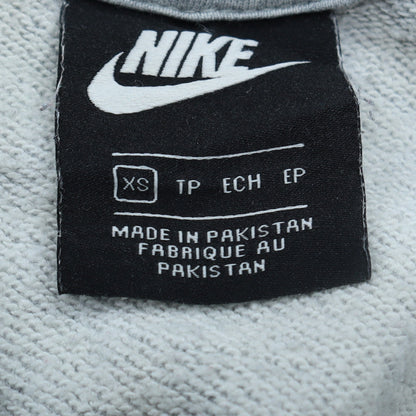 Mens UK Size XS Nike Grey Pullover Hoodie