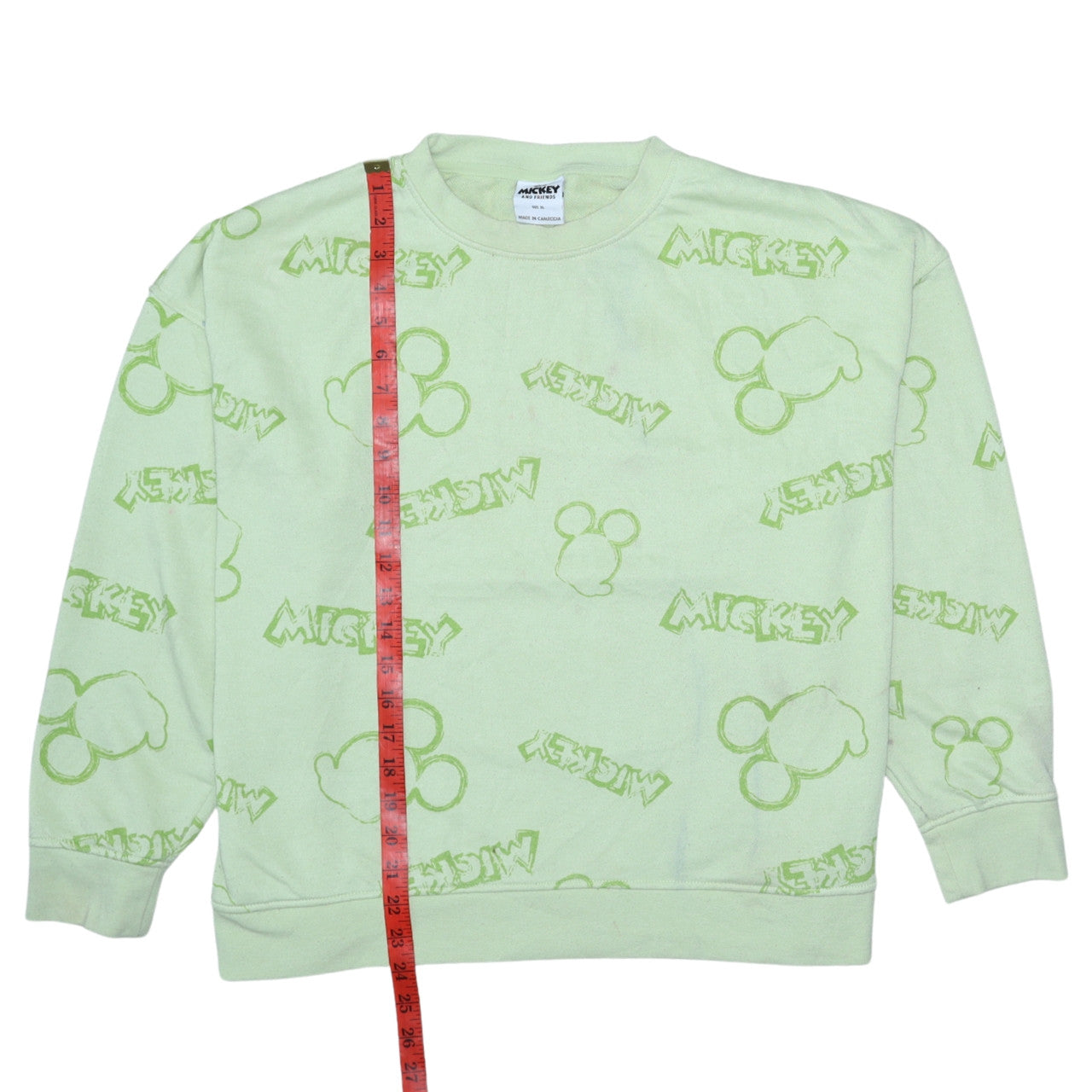 Womens UK Size XL Primark Green Pullover Sweatshirt
