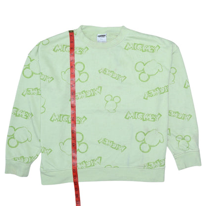 Womens UK Size XL Primark Green Pullover Sweatshirt