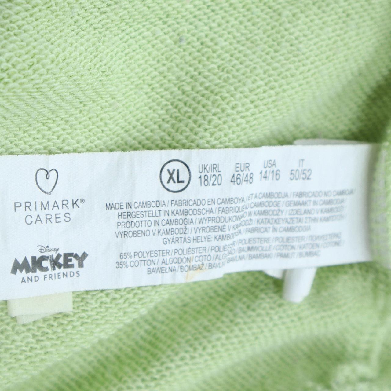 Womens UK Size XL Primark Green Pullover Sweatshirt