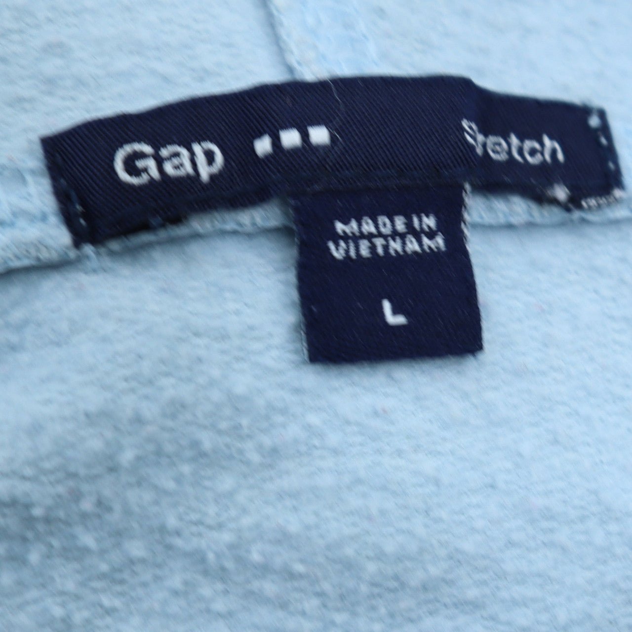 Womens UK Size L Gap Blue Pullover Hoodie