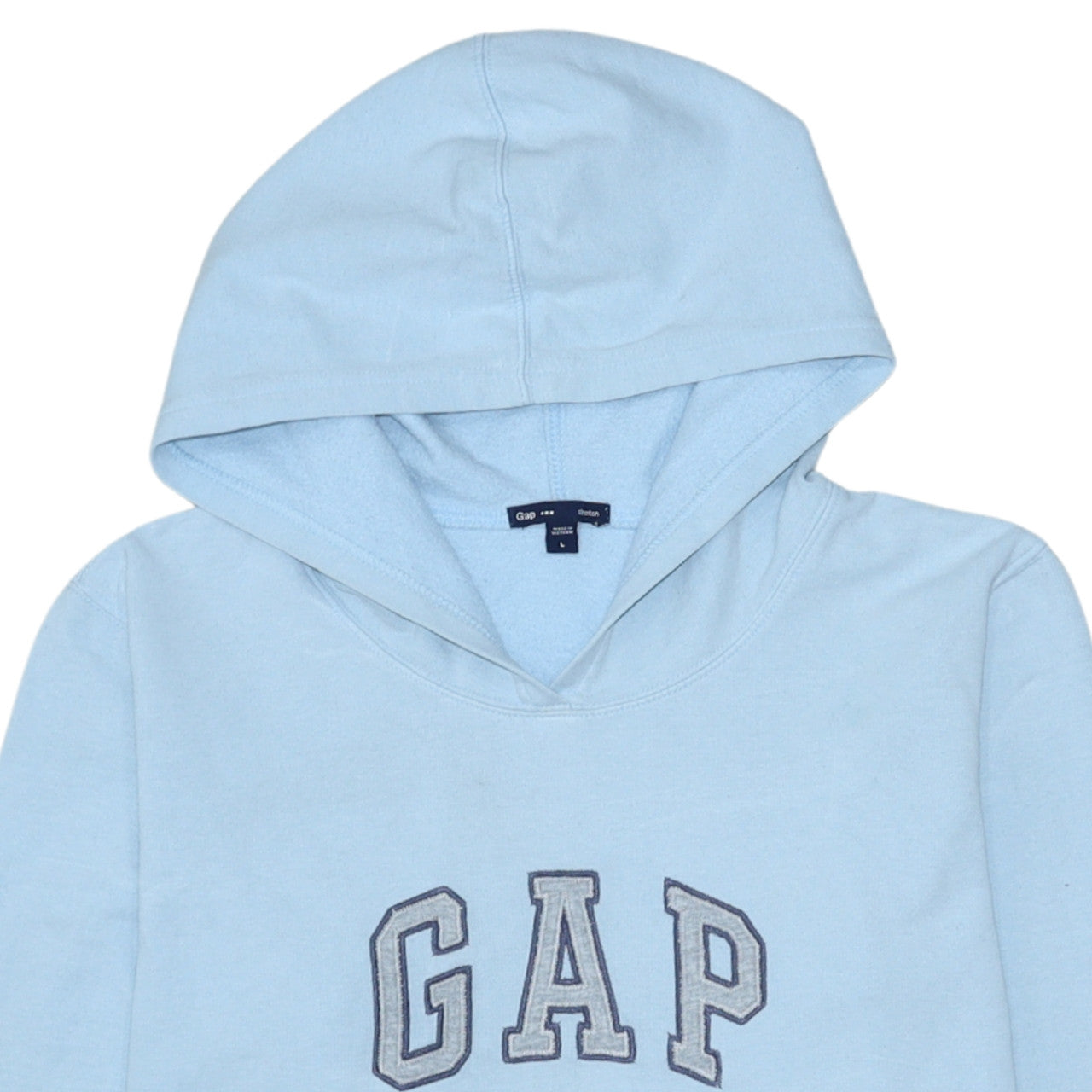 Womens UK Size L Gap Blue Pullover Hoodie