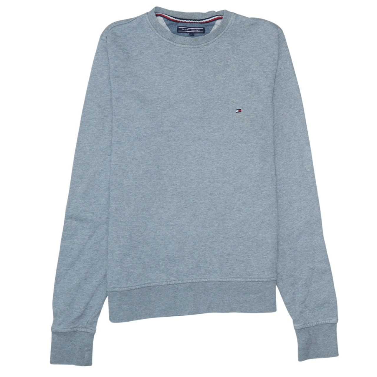 Mens UK Size S Tommy Hilfiger Grey Pullover Sweatshirt
