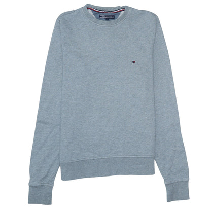 Mens UK Size S Tommy Hilfiger Grey Pullover Sweatshirt