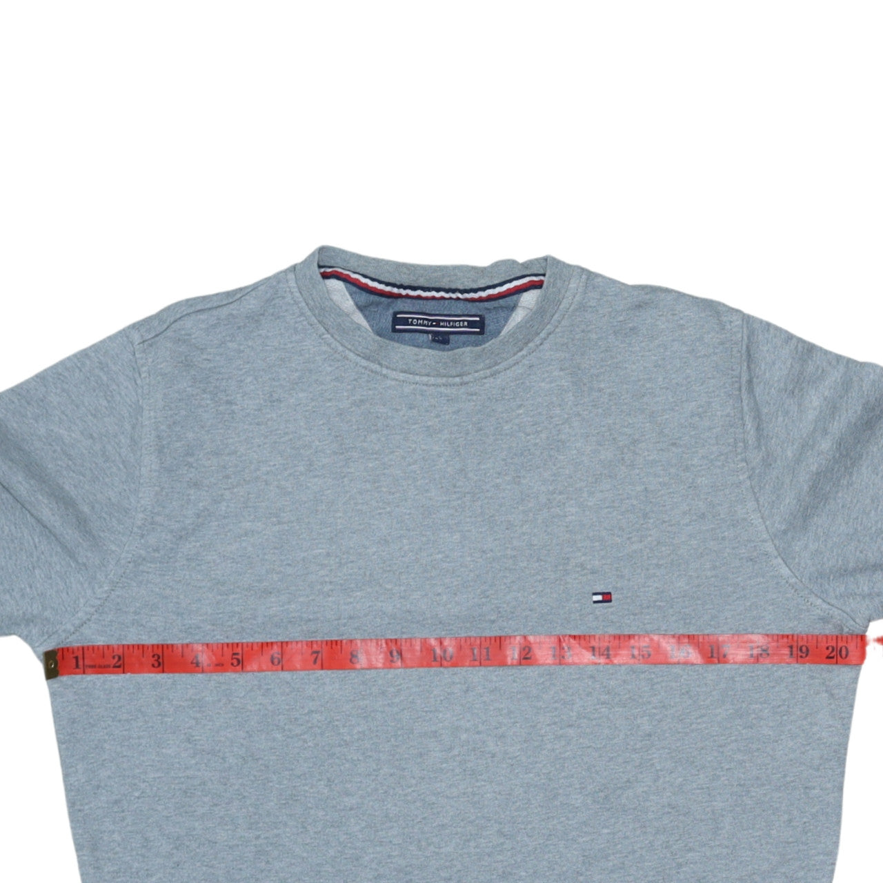 Mens UK Size S Tommy Hilfiger Grey Pullover Sweatshirt