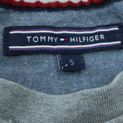 Mens UK Size S Tommy Hilfiger Grey Pullover Sweatshirt