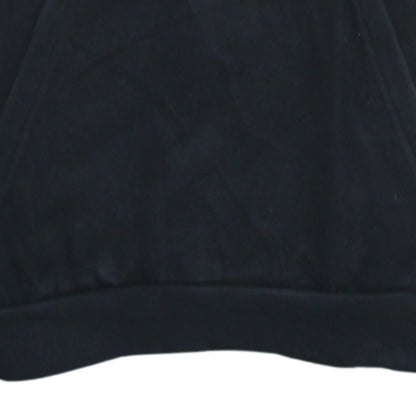 Adidas Boys Black 12-13 Years 1/2 Zip Hoodie with Stripes