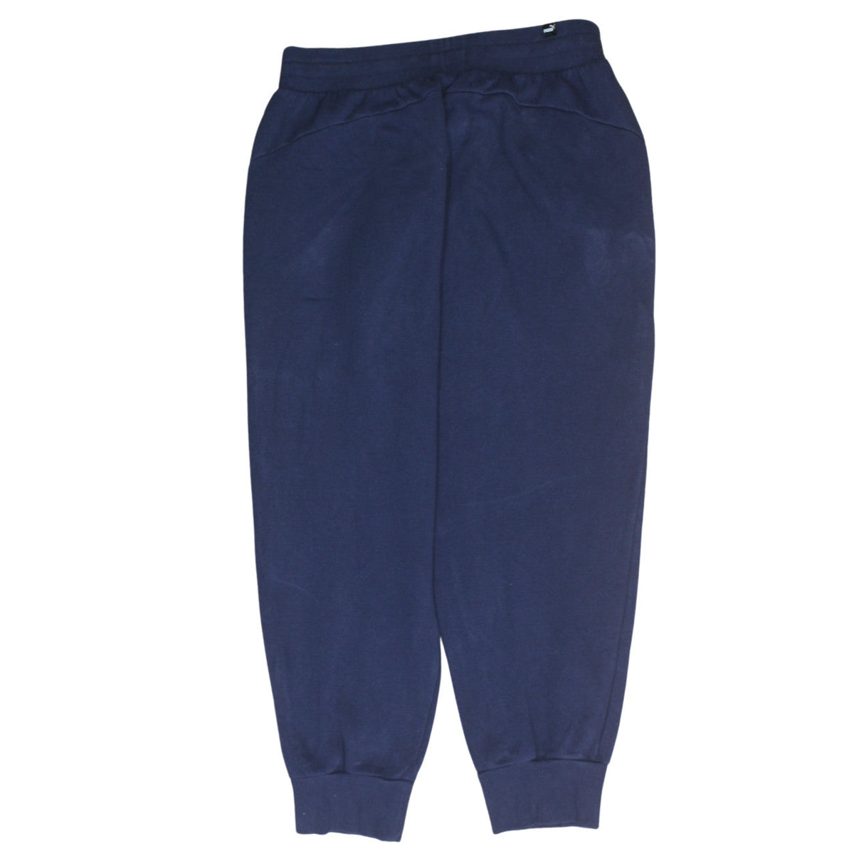 Mens UK Size M PUMA Regular Fit Jogger Blue Trousers