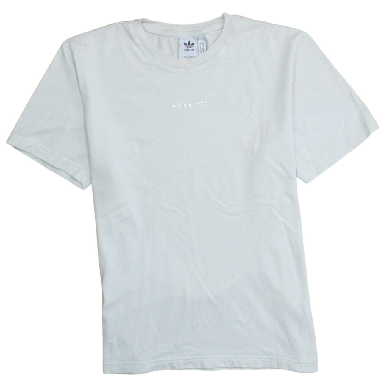 Mens UK Size M adidas White  T-Shirt