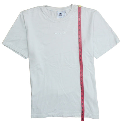 Mens UK Size M adidas White  T-Shirt