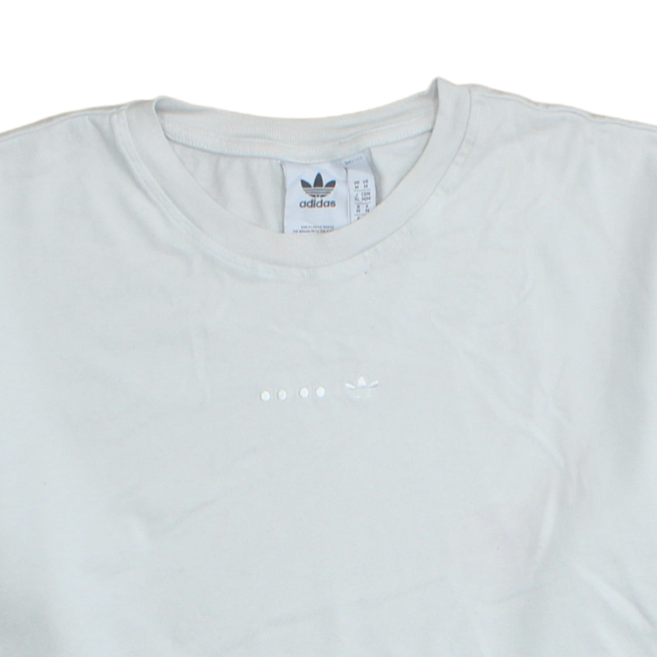 Mens UK Size M adidas White  T-Shirt