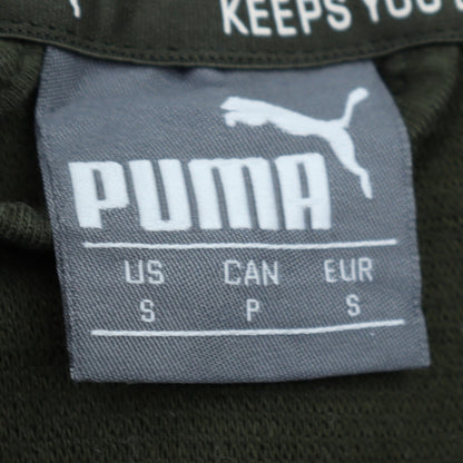 Mens UK Size S PUMA Green Full Zip Hoodie