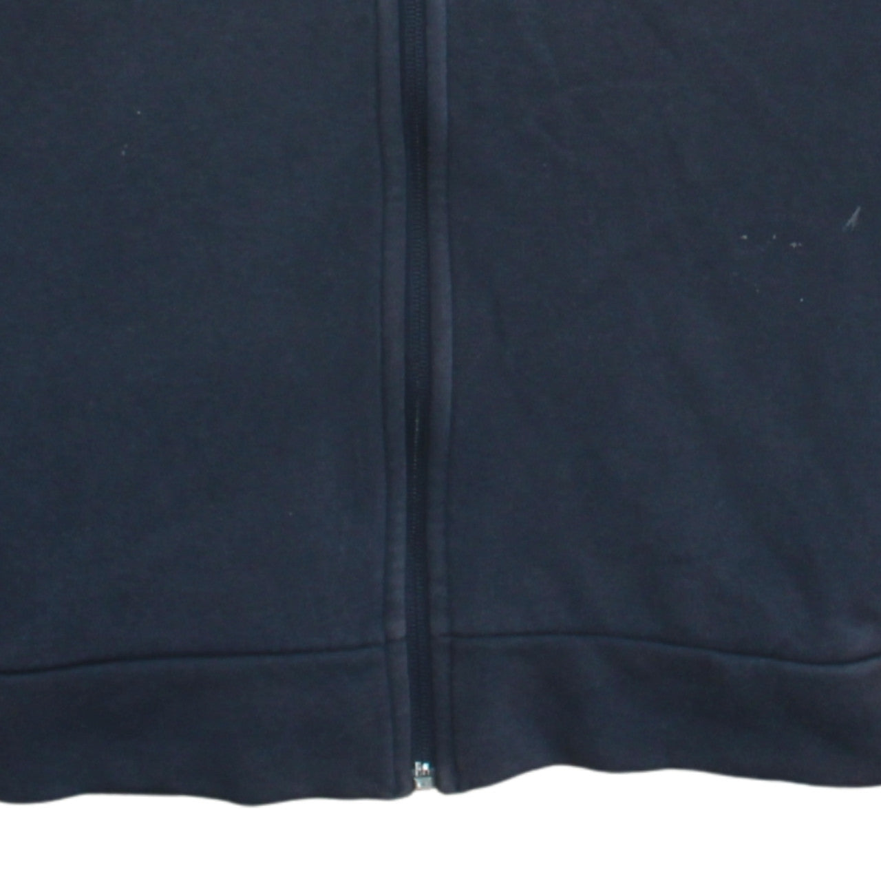 Mens UK Size M adidas Blue Full Zip Hoodie