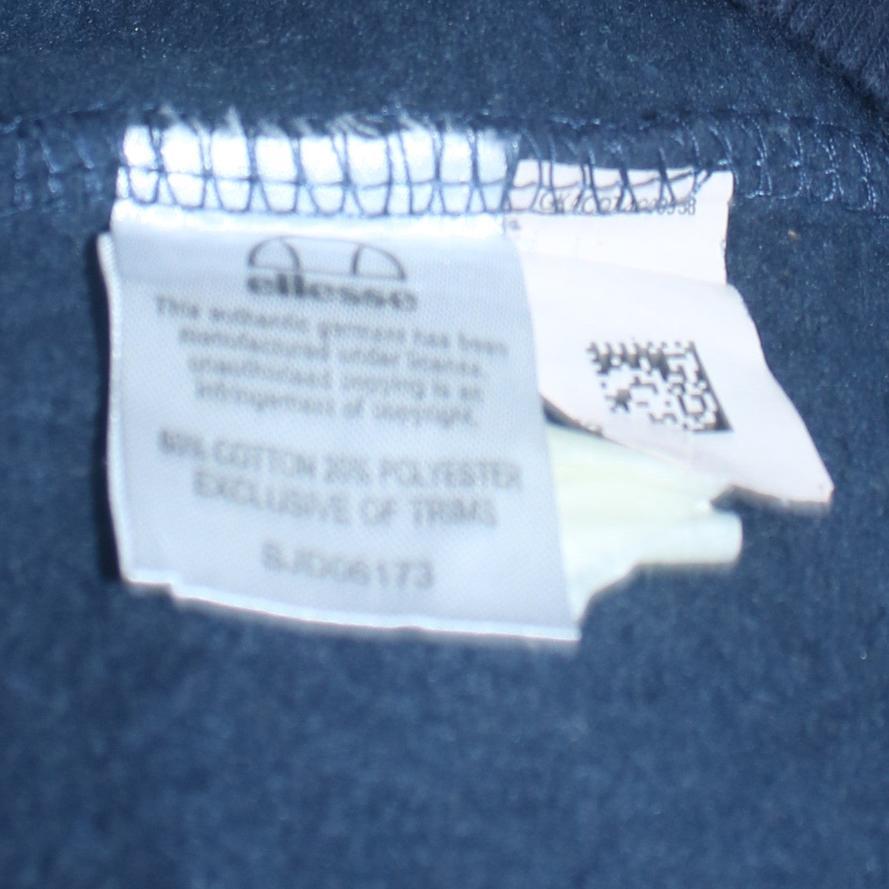 Mens UK Size S ellesse Blue Pullover Sweatshirt
