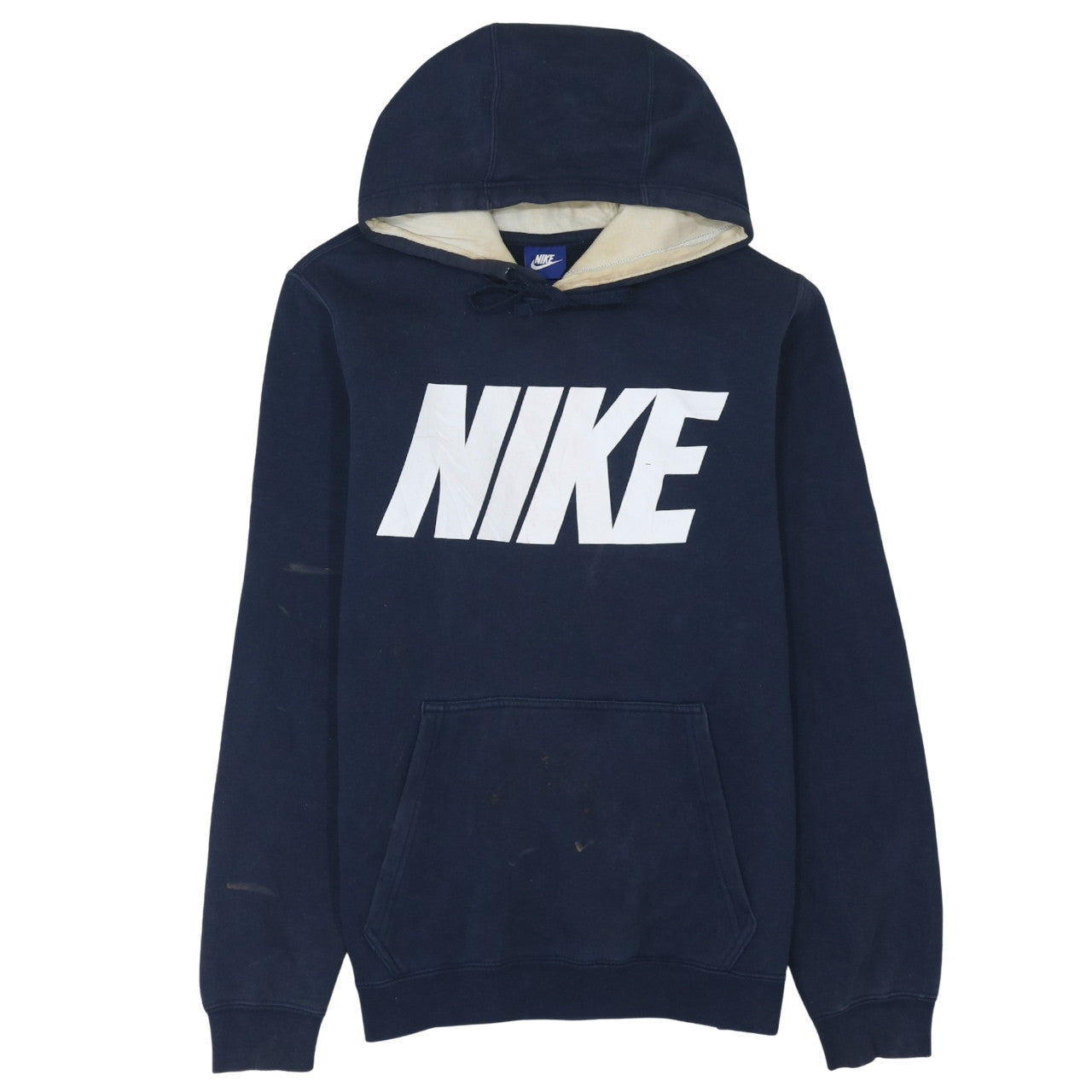 Mens UK Size S Nike Blue Pullover Hoodie