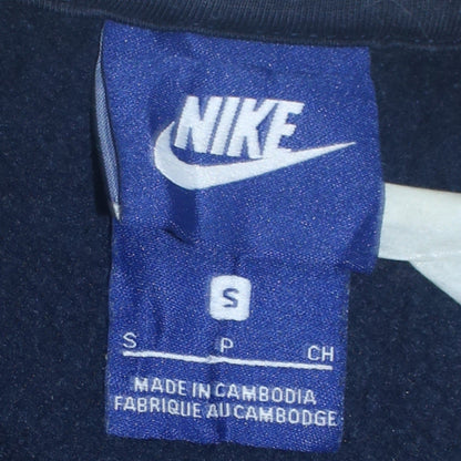 Mens UK Size S Nike Blue Pullover Hoodie