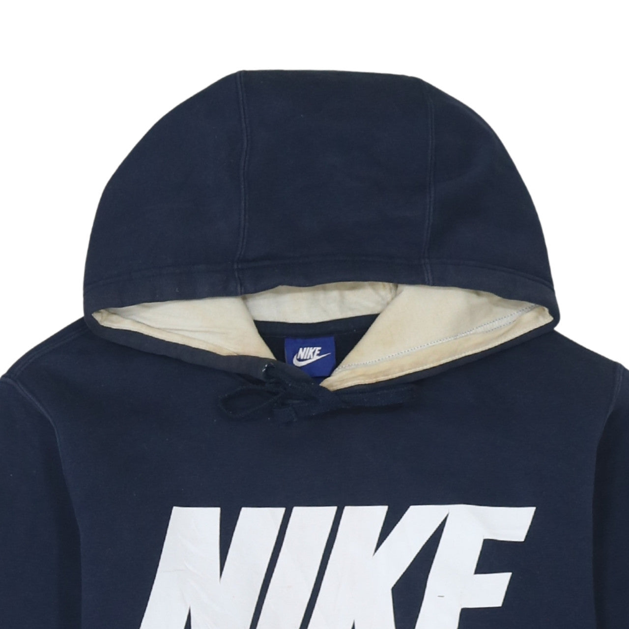 Mens UK Size S Nike Blue Pullover Hoodie