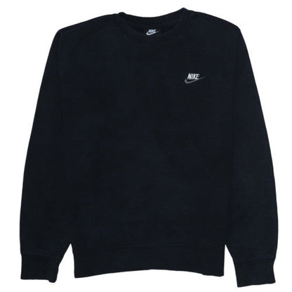 Mens UK Size M Nike Black Pullover Sweatshirt