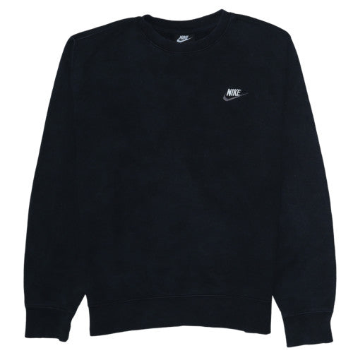 Mens UK Size M Nike Black Pullover Sweatshirt