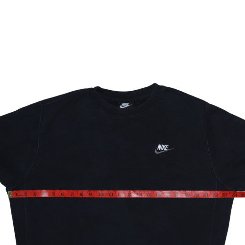 Mens UK Size M Nike Black Pullover Sweatshirt