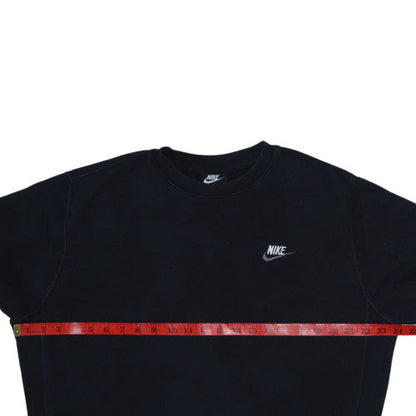Mens UK Size M Nike Black Pullover Sweatshirt