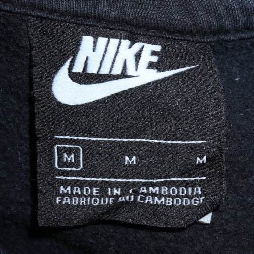 Mens UK Size M Nike Black Pullover Sweatshirt