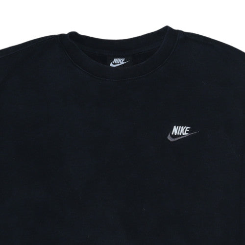 Mens UK Size M Nike Black Pullover Sweatshirt