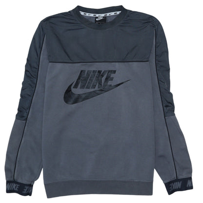 Mens UK Size M Nike Grey Pullover Sweatshirt