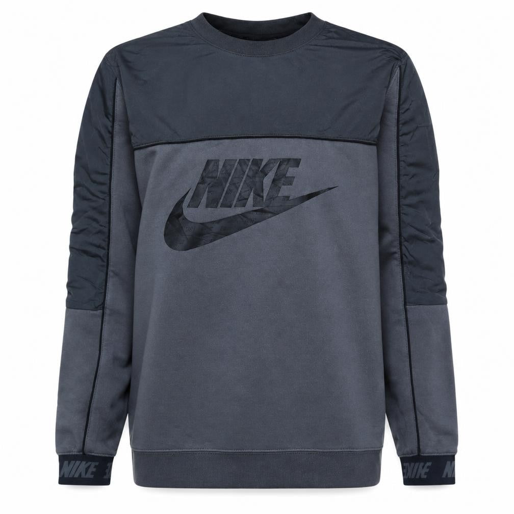 Mens UK Size M Nike Grey Pullover Sweatshirt