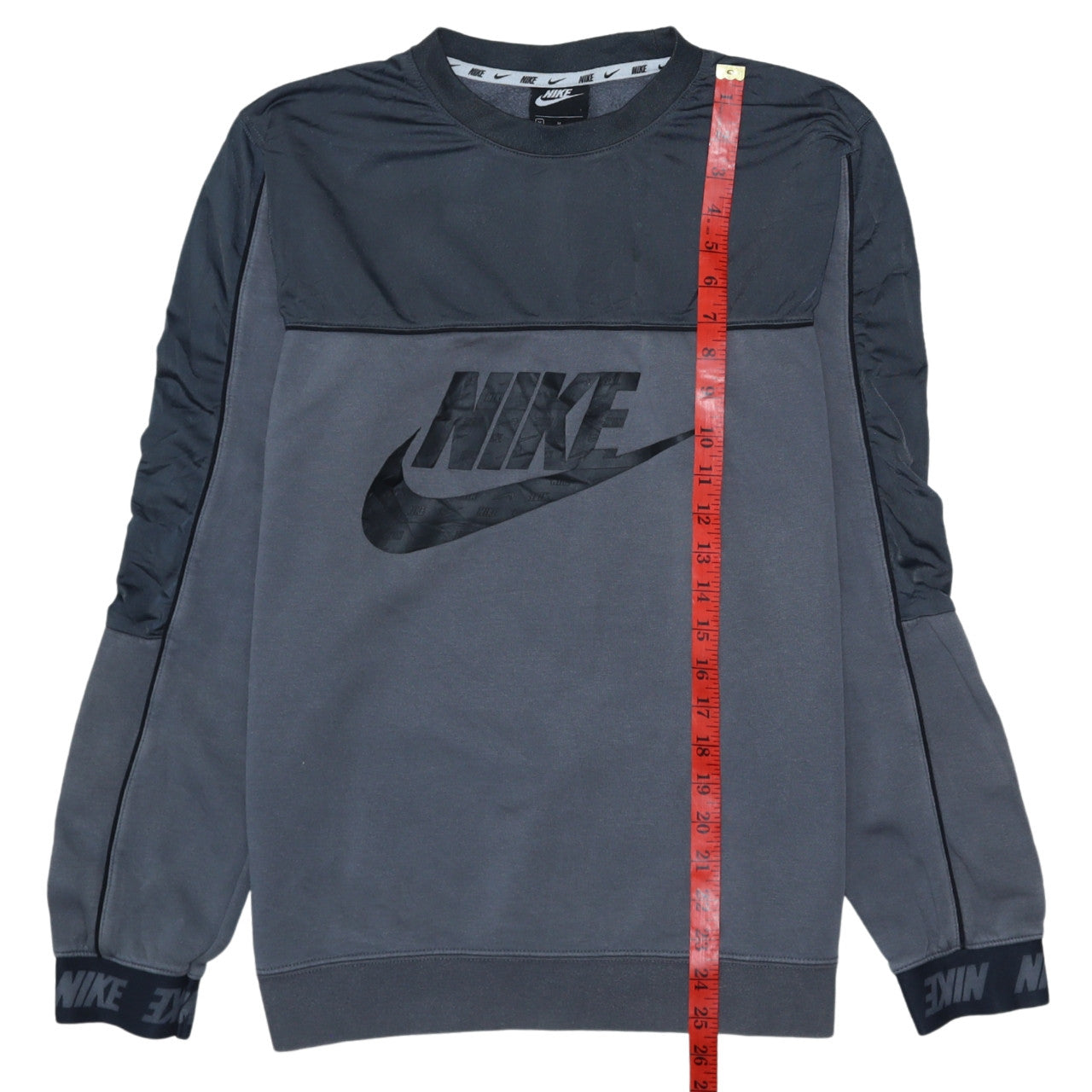 Mens UK Size M Nike Grey Pullover Sweatshirt