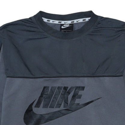 Mens UK Size M Nike Grey Pullover Sweatshirt