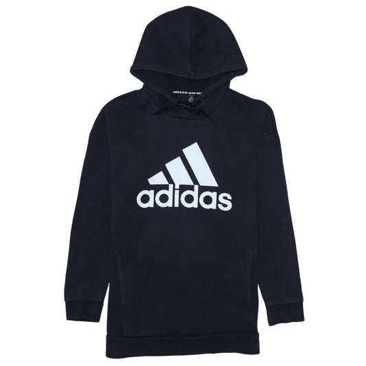 Womens UK Size XS adidas Black Pullover Hoodie