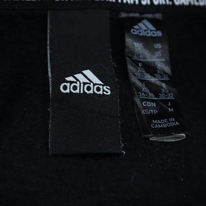Womens UK Size XS adidas Black Pullover Hoodie