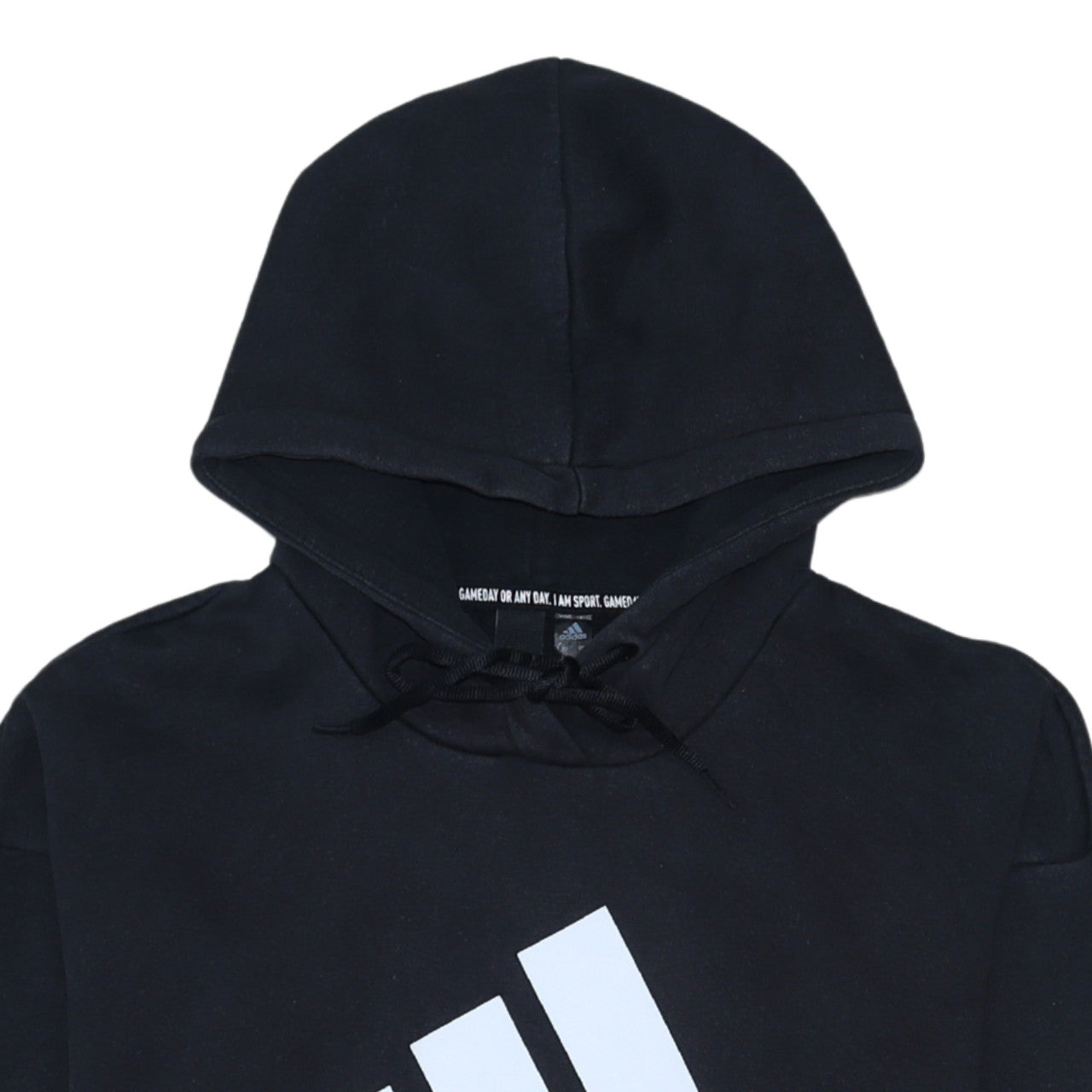Womens UK Size XS adidas Black Pullover Hoodie