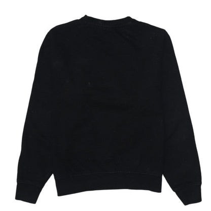 Mens UK Size S Just Hoods Black Pullover Sweatshirt