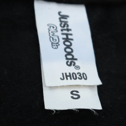Mens UK Size S Just Hoods Black Pullover Sweatshirt