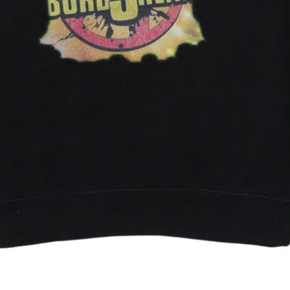 Mens UK Size S Just Hoods Black Pullover Sweatshirt