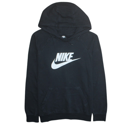Mens UK Size L Nike Black Pullover Hoodie