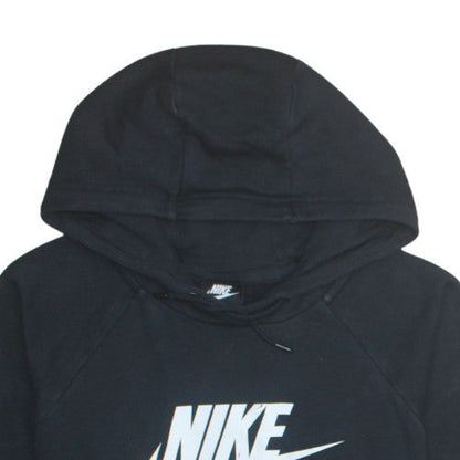 Mens UK Size L Nike Black Pullover Hoodie