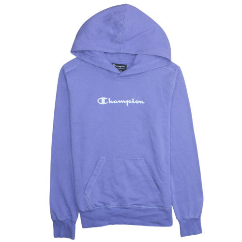 Womens UK Size L Champion Purple Pullover Hoodie